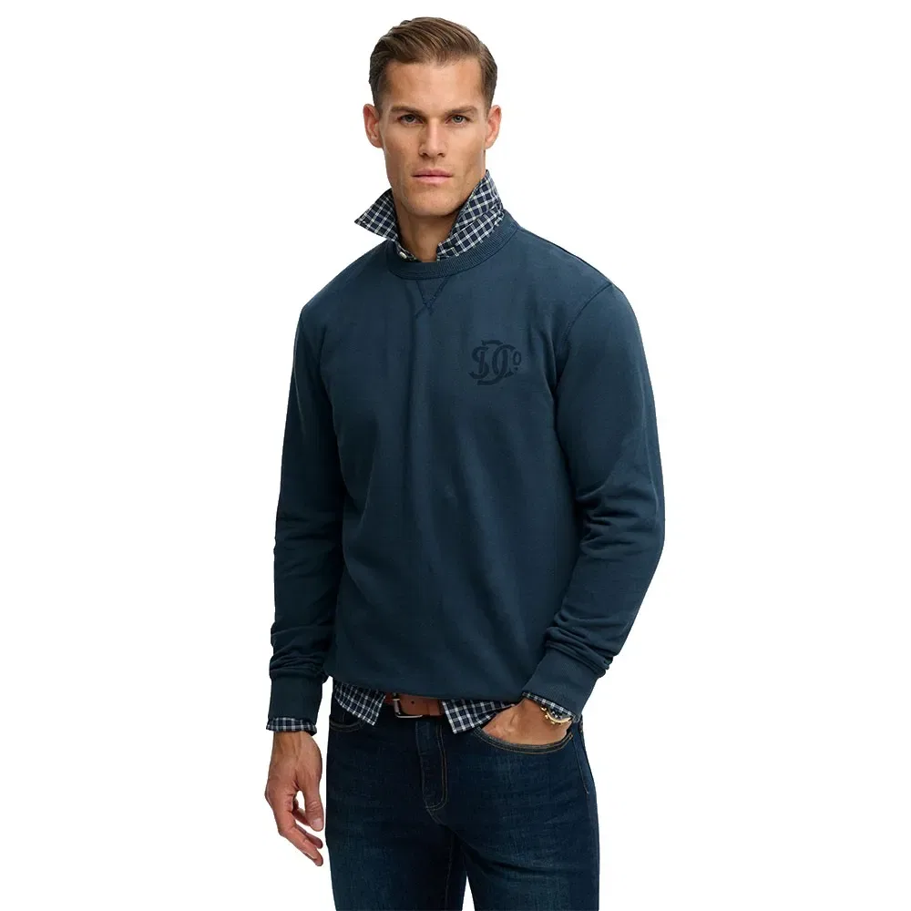 Мужской свитшот с принтом Merchant Superdry, Blue