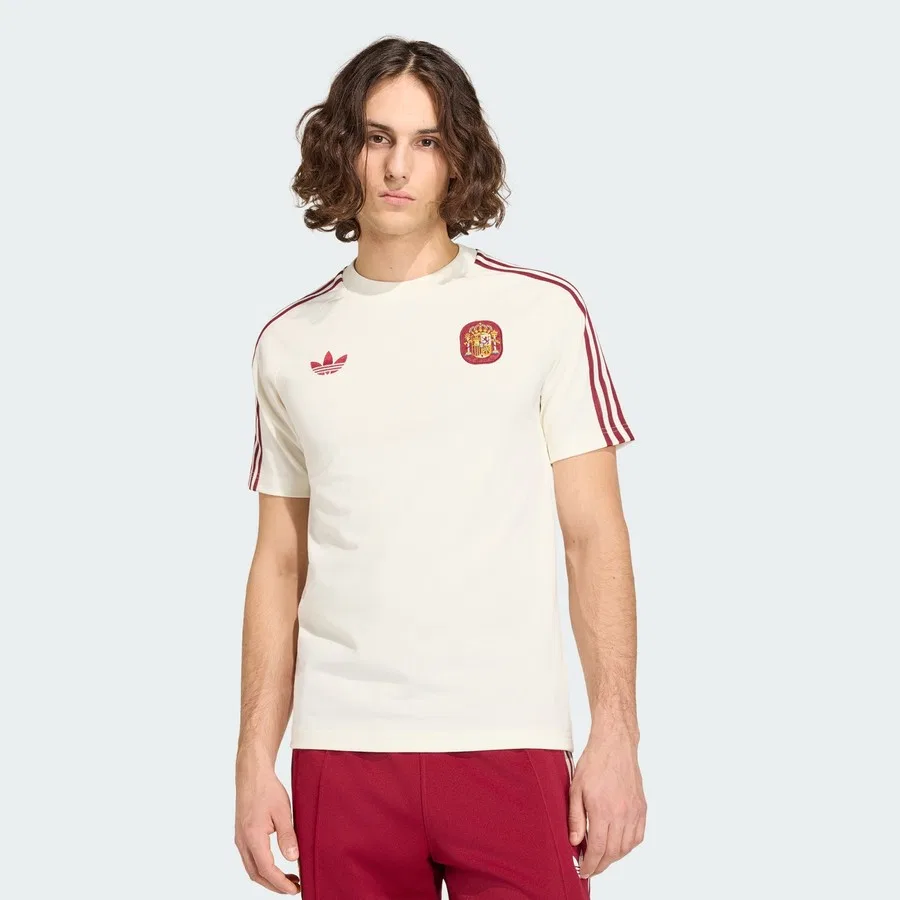 Футболка с принтом Performance JZ2256 Spain Originals adidas, Белый