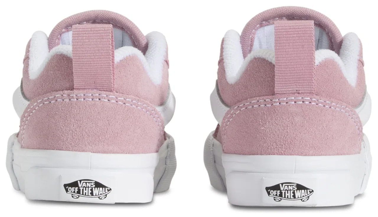 Кеды для девочек Knu Skool Vans, цвет Pink Dawn/True White — фото 3