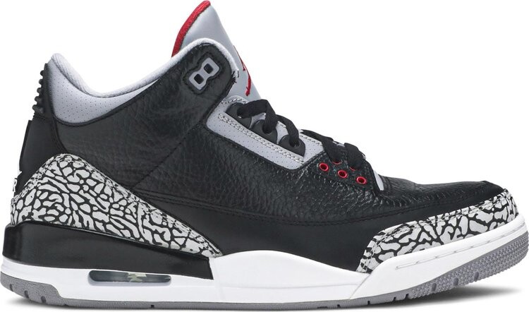 

Кроссовки Air Jordan 3 Retro Cement 2011, черный