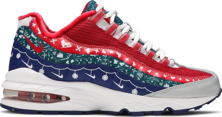 Кроссовки Nike Air Max 95 GS 'Ugly Christmas Sweater', многоцветный — фото 2