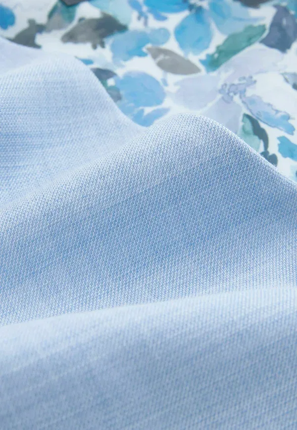 Комплект жилет, рубашка и галстук, однотонный, из полиэстера, Next, light blue, светло-голубой — фото 3