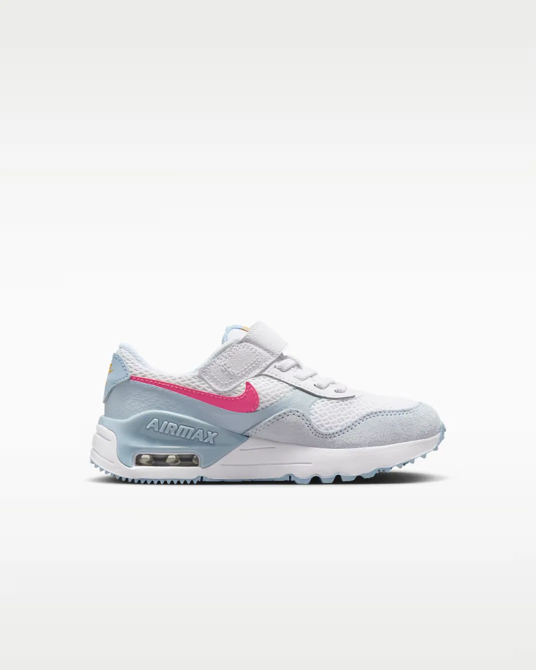 Детская обувь Nike Air Max SYSTM, White/Blue Tint/Light Armory Blue/Pinksicle — фото 3