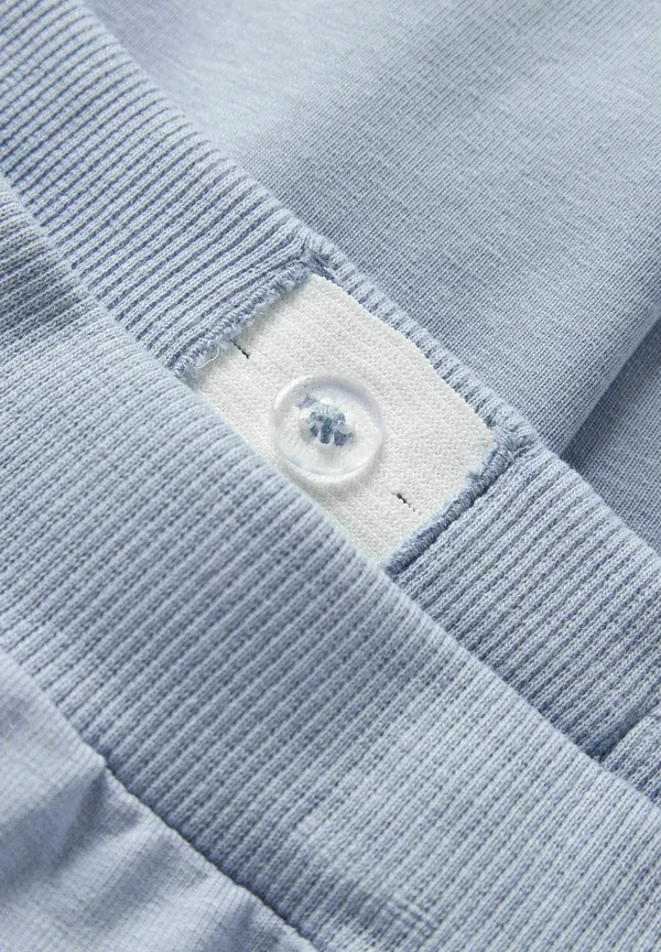 Брюки из хлопка Tracksuit bottoms Name It Fog, синий — фото 4