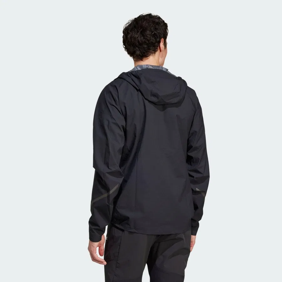 Мужской дождевик Xpr Light Rain adidas, S, Черный — фото 2