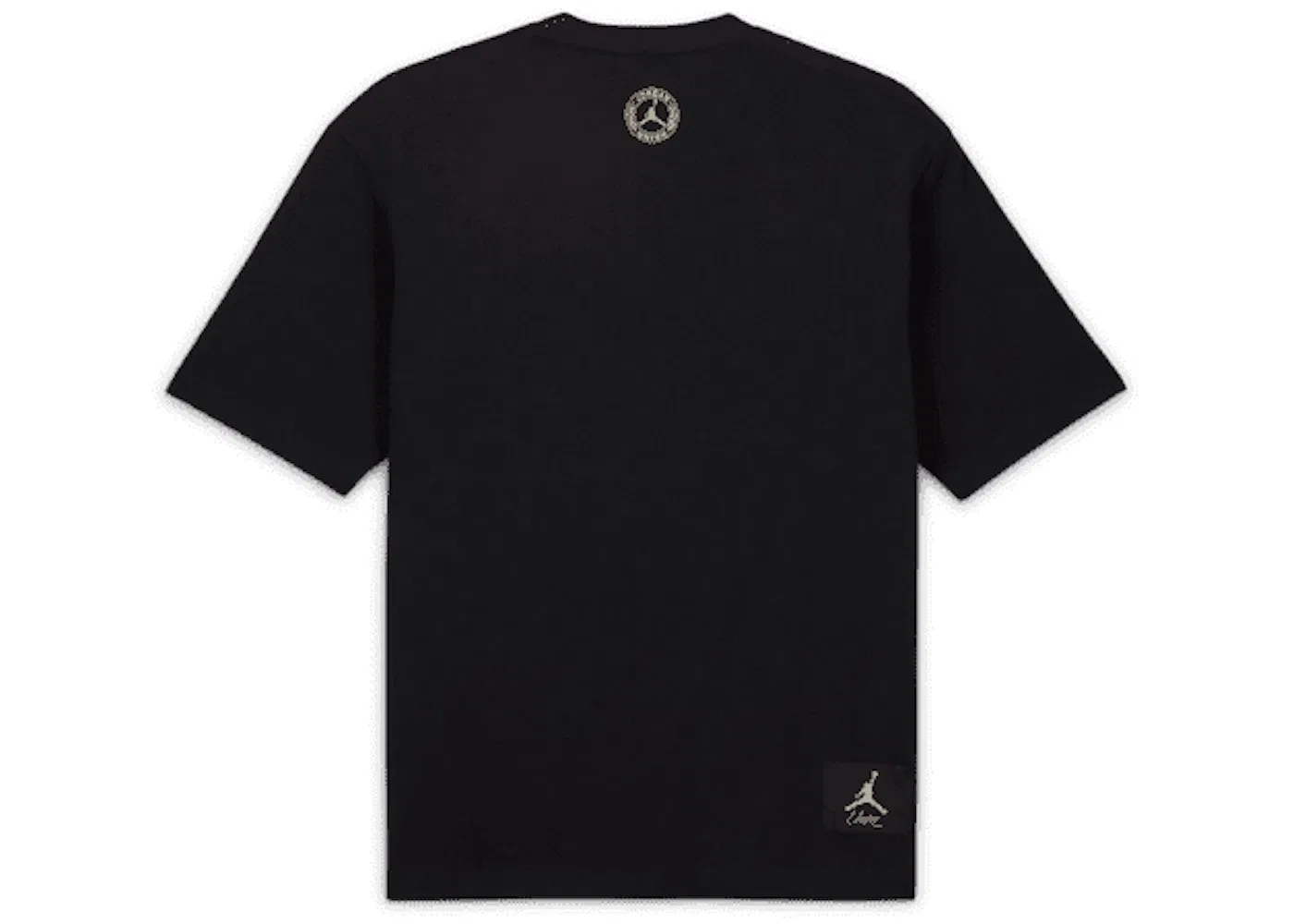 Мужская футболка с принтом Jordan x Union MJ S/S Tee Jordan, Black/Coconut Milk — фото 2