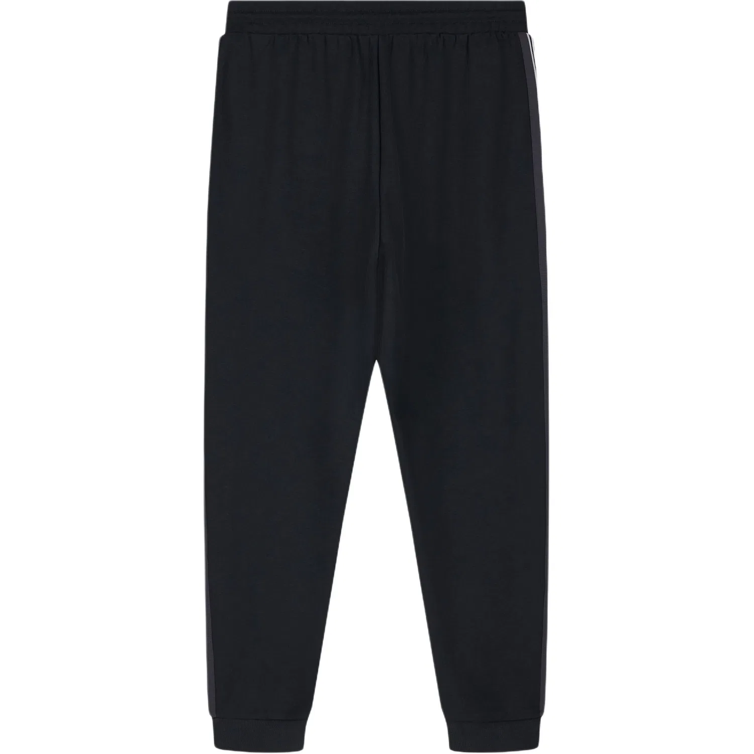 Мужские спортивные штаны трикотажные с манжетами EMPORIO ARMANI, Black — фото 3
