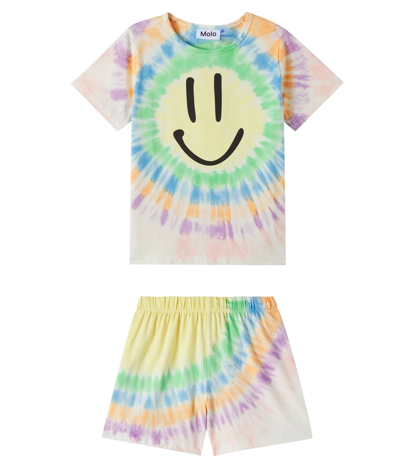 Комплект пижам с принтом Tie Dye Night Molo, мультиколор