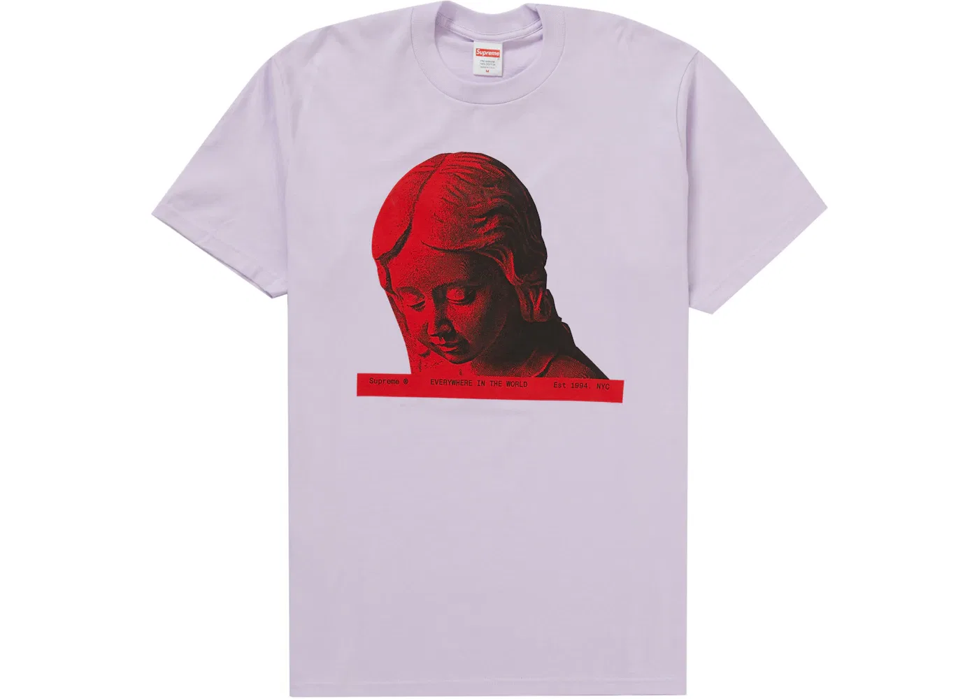 Мужская футболка Supreme Tee, Light Purple