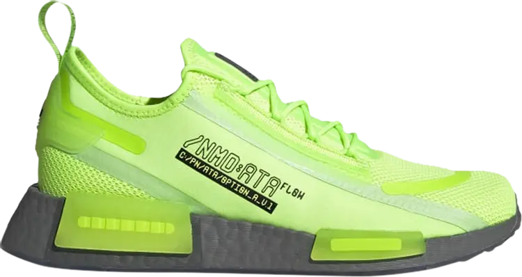 

Кроссовки Adidas NMD_R1 Spectoo 'Signal Green Grey', зеленый