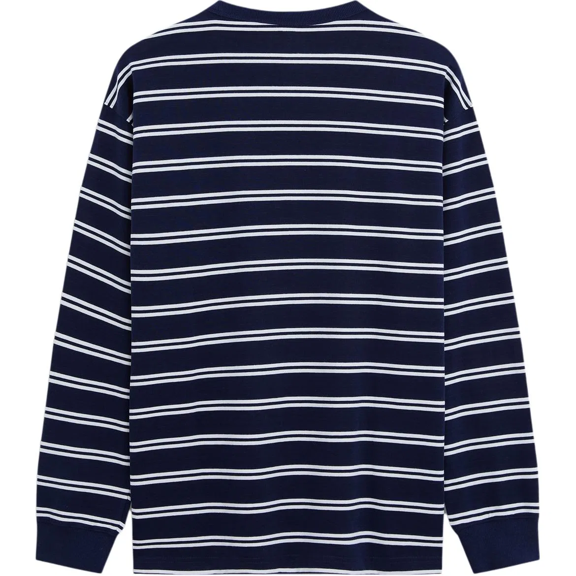 Мужская футболка с круглым вырезом, Marine Blue Stripe, GAP — фото 3
