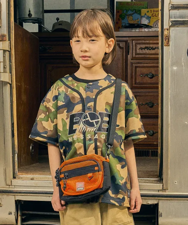 Бейсбольная футболка Kids BB, Brownbreath Kids, хаки