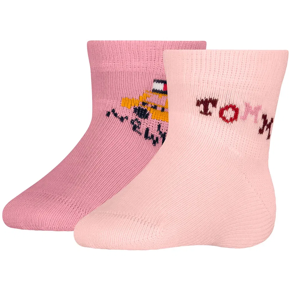 Детские носки хлопковые Tommy hilfiger, Pink