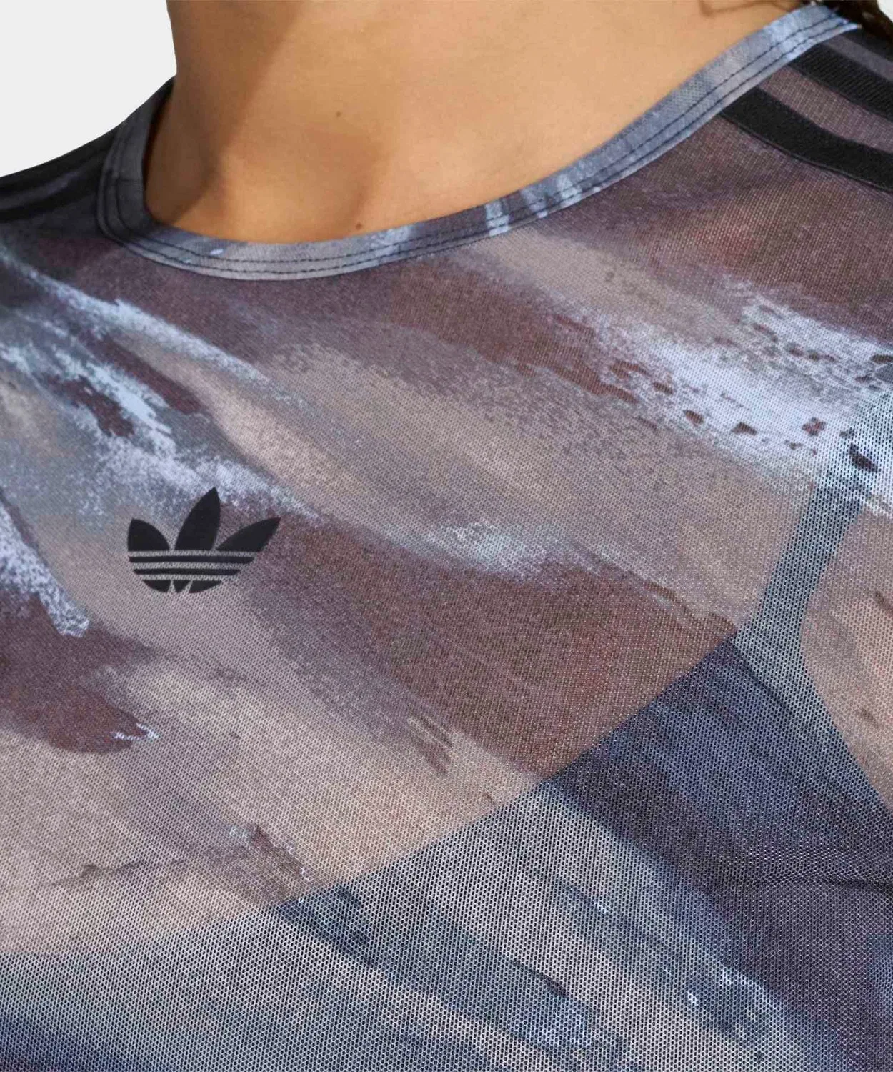 Женская футболка с длинным рукавомAdidas Originals, Green — фото 3