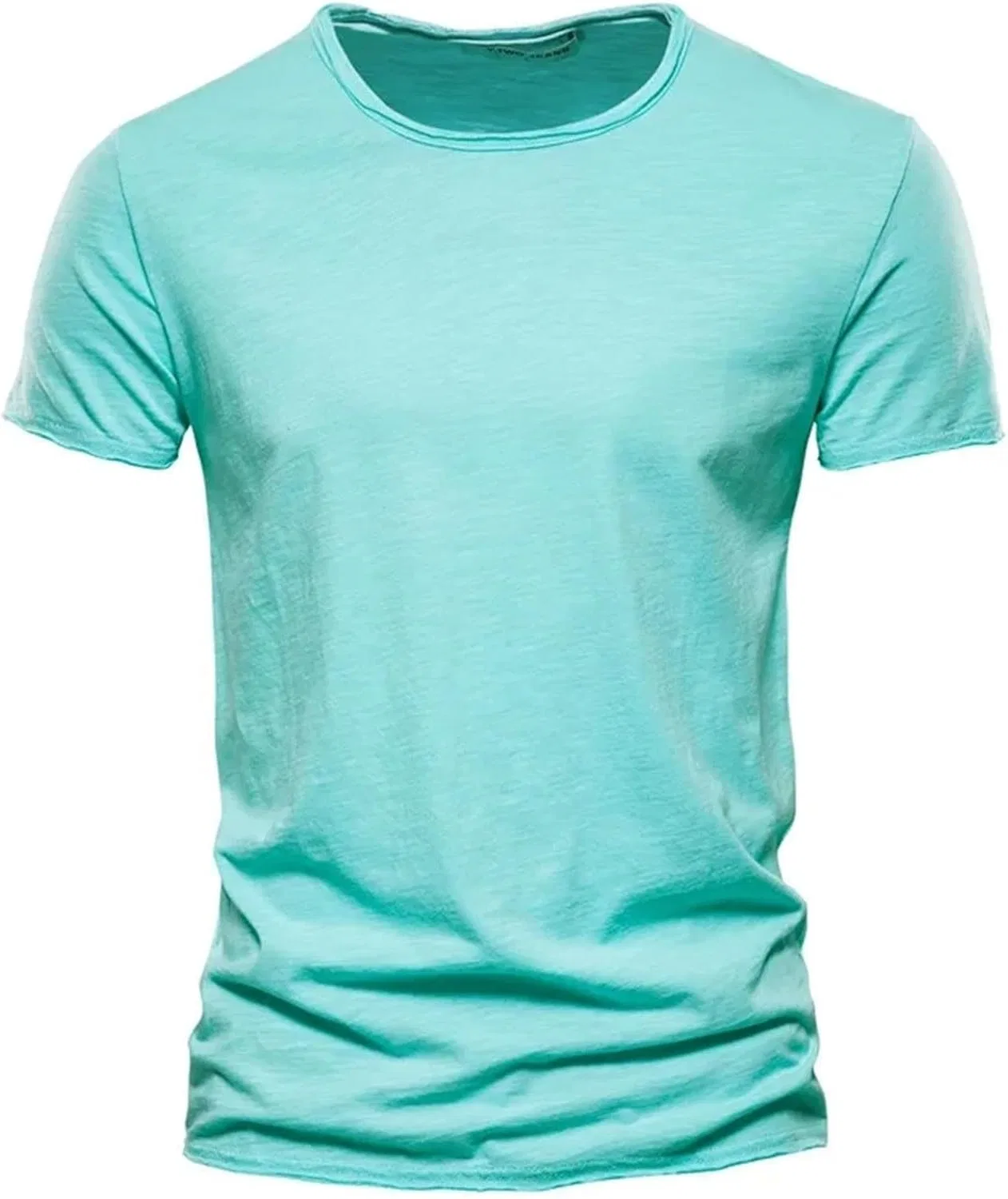 Мужская футболка с коротким рукавом облегающая Athletic, Mint Green