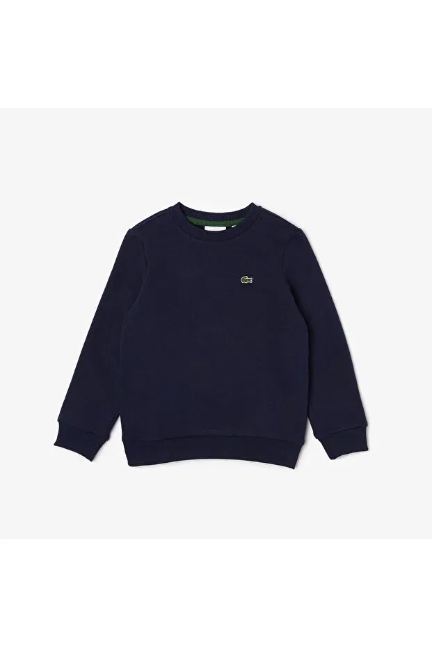 Детские свитшот для девочек с длинным рукавом Lacoste, 166-Bluest