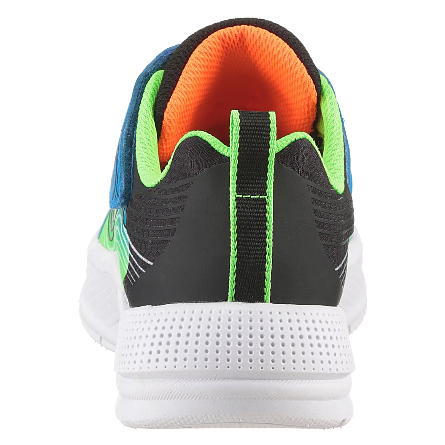 Детские кроссовки MICROSPEC ADVANCE Skechers, Black/Lime — фото 3