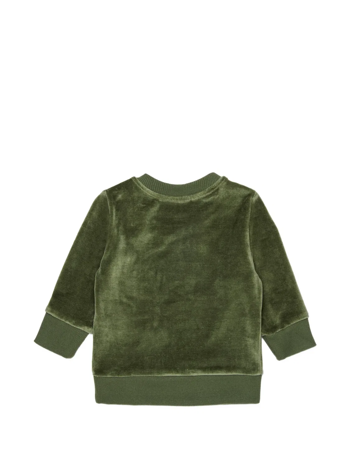 Толстовка с вышитым логотипом Diesel Kids, зеленый — фото 2