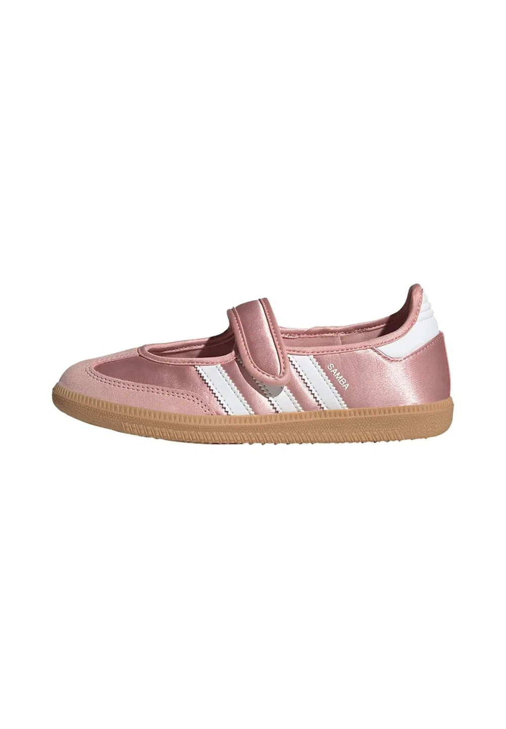 Балетки Samba Jane Ballerina с ремешком на щиколотке Adidas Originals, Wonder Mauve/Ftwr White/Gum