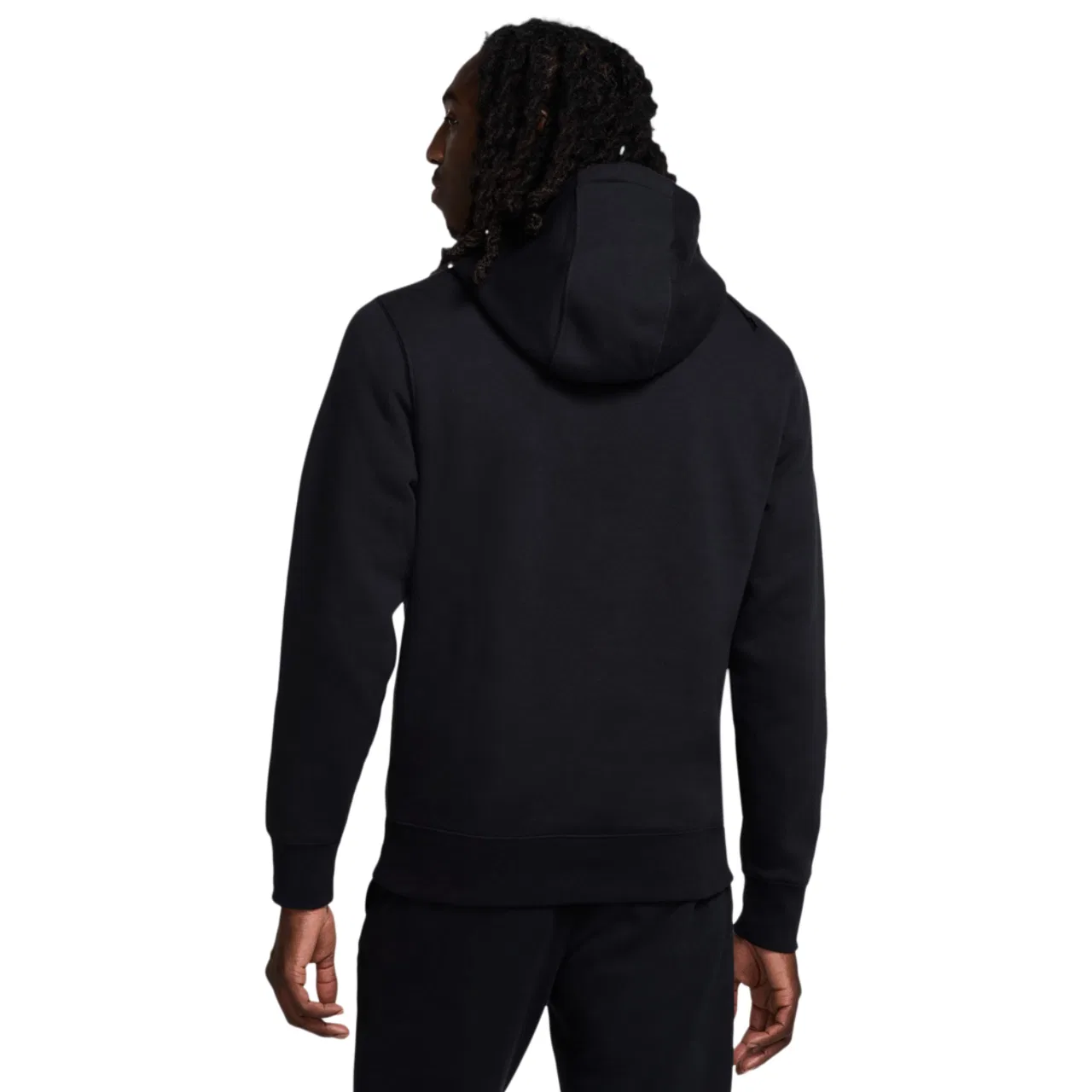 Мужское худи Club Pullover BB Nike, черный/белый — фото 2