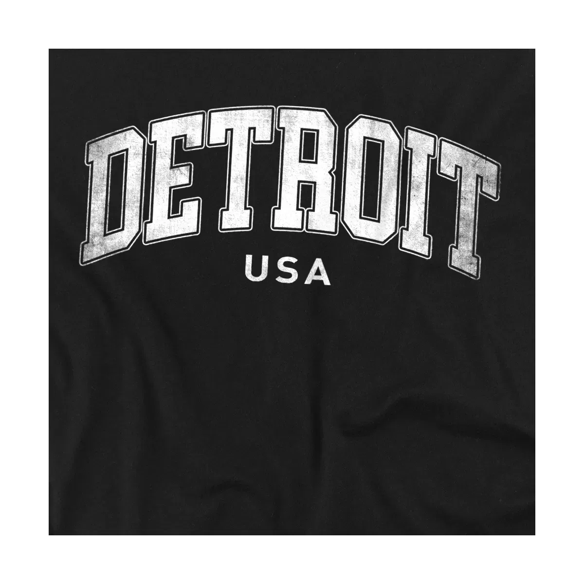 Детское боди с коротким рукавом Detroit City Arched LOGOVISION, Black — фото 2