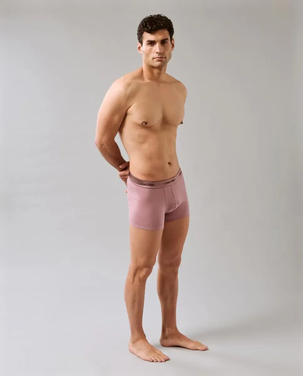 Мужской комплект боксеров с принтом Icon Cotton Stretch Multicolor Calvin Klein, Multicolor — фото 4