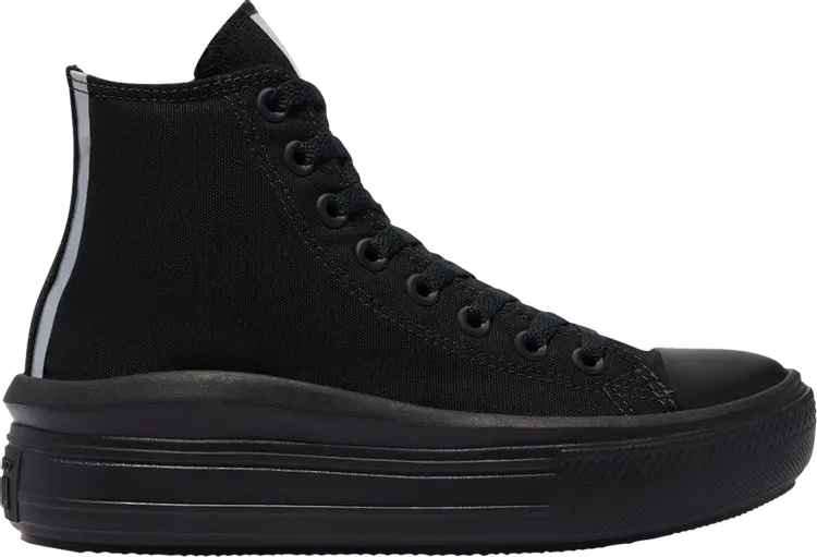 

Кроссовки Converse Wmns Chuck Taylor All Star Move High Black Metallic, черный