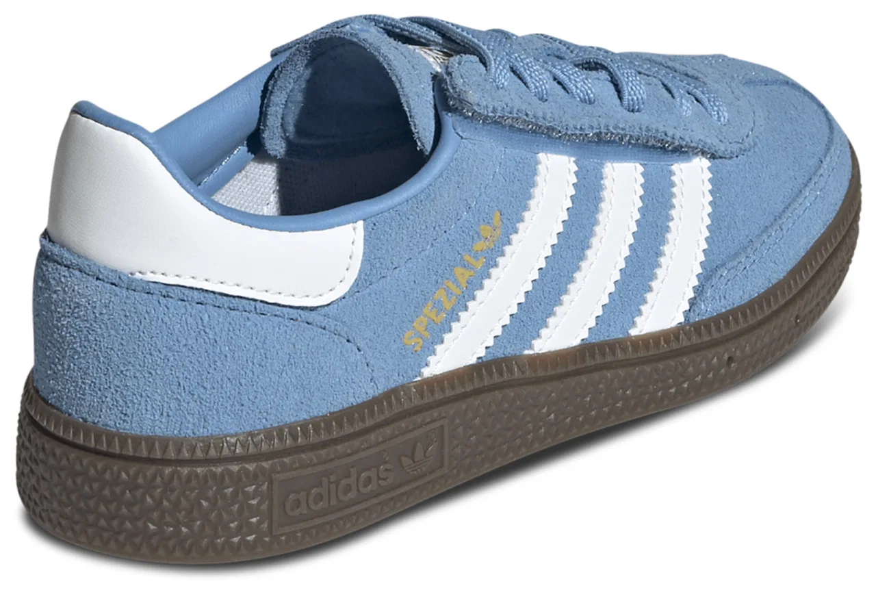 Кеды для мальчиков Handball Spezial Elastic Lace Adidas, цвет Light Blue/Ftwr White/Gum — фото 3