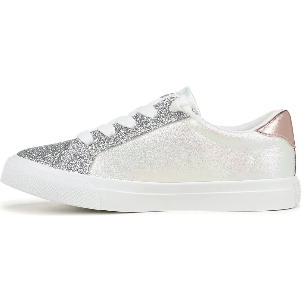 Детские кроссовки на молнии Perfect-K Blowfish Malibu, Silver Faux Leather — фото 4
