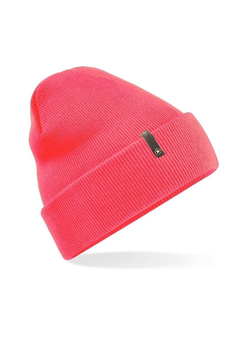 

Шапка TURN UP Be Famous, цвет fluo pink