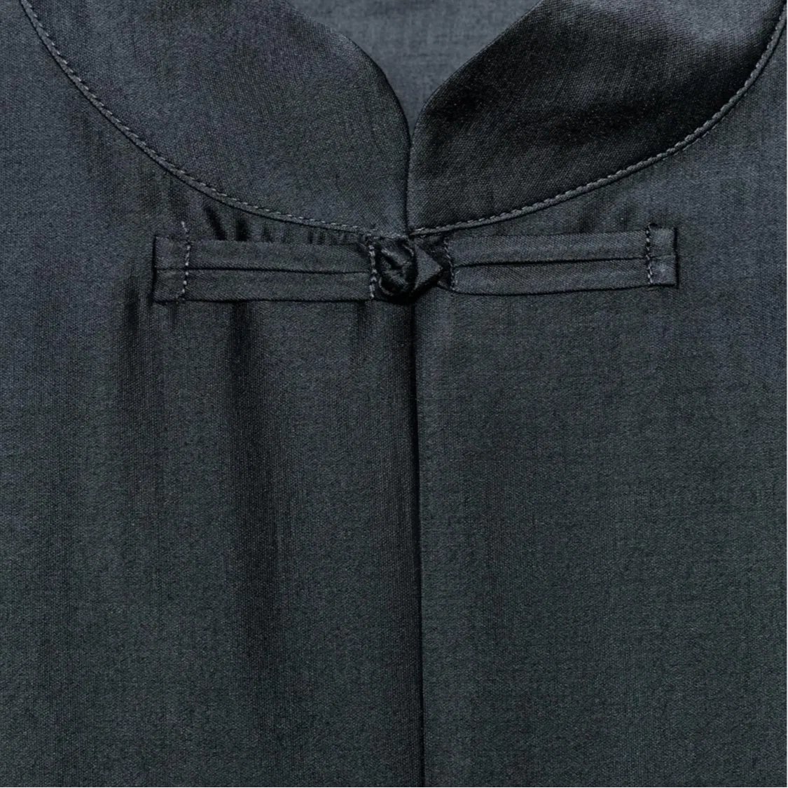 Женская рубашка с круглым вырезом ZW Shirts, ZARA, Sea Blue — фото 4