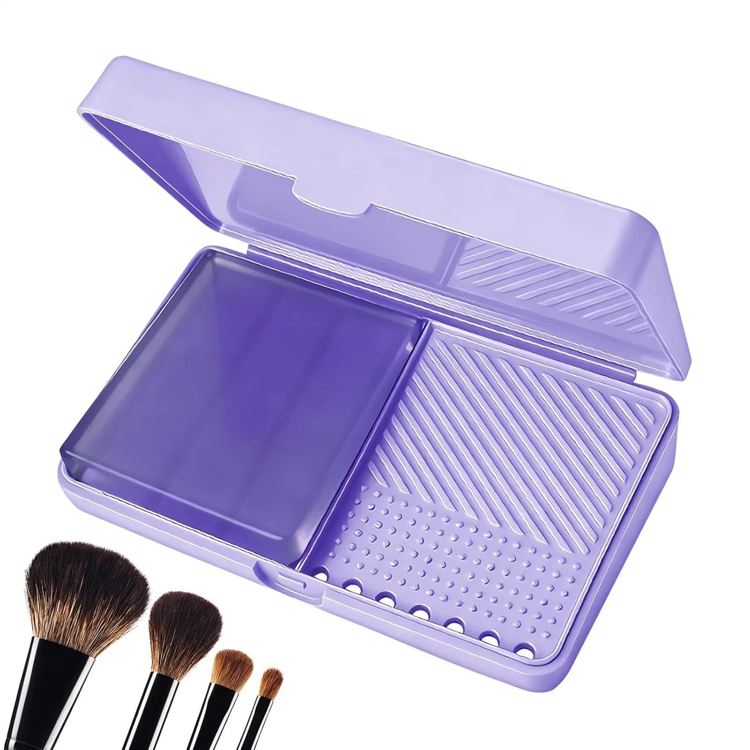 Мыло для кистей и спонжей, фиолетовое, Generisch
