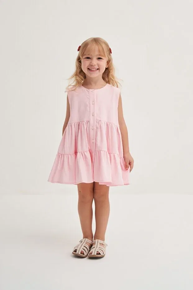 Детское платье для девочек хлопковое Elegant Generic Brands, Pink
