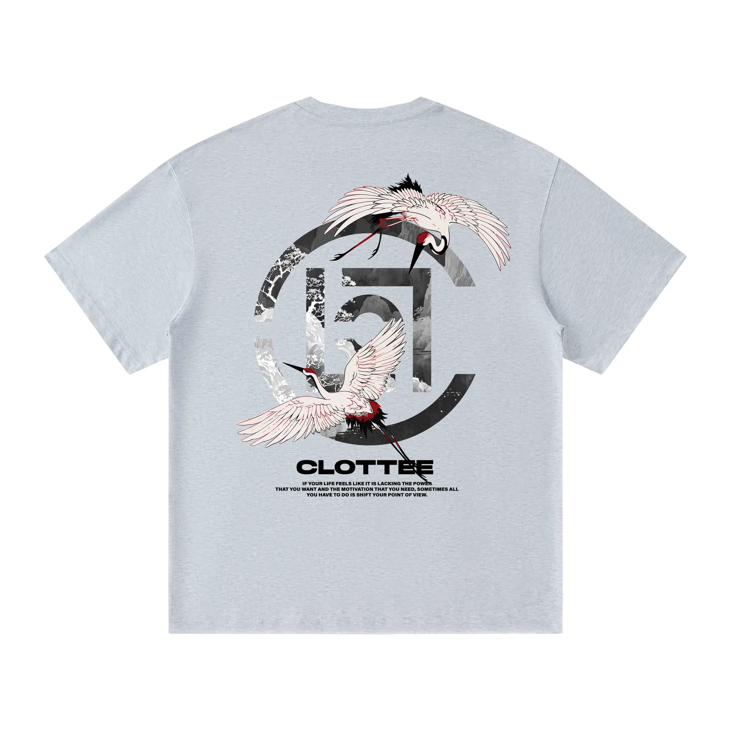 Детская футболка хлопковая CLOT, Heather Gray