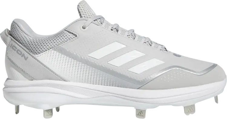 

Бутсы Adidas Icon 7 'Team Light Grey Silver Metallic', серый