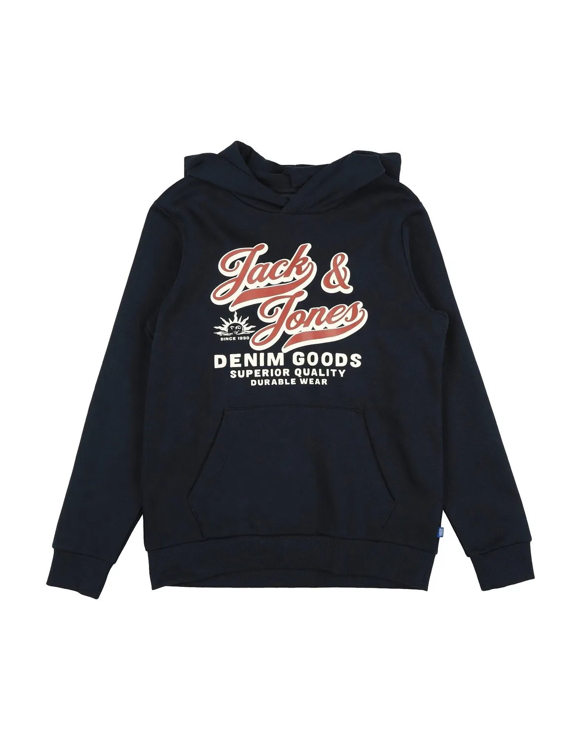 Детский свитшот для мальчиков с принтом Jack & Jones, темно-синий