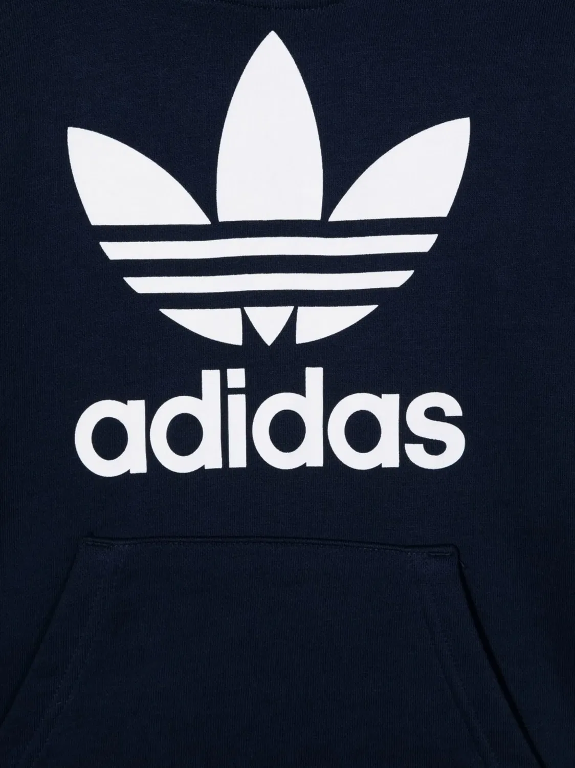Худи Trefoil с логотипом Adidas Kids, синий — фото 3