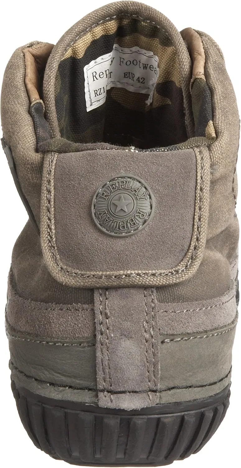 Мужские модные кроссовки Replay Gus, Military Grey — фото 3