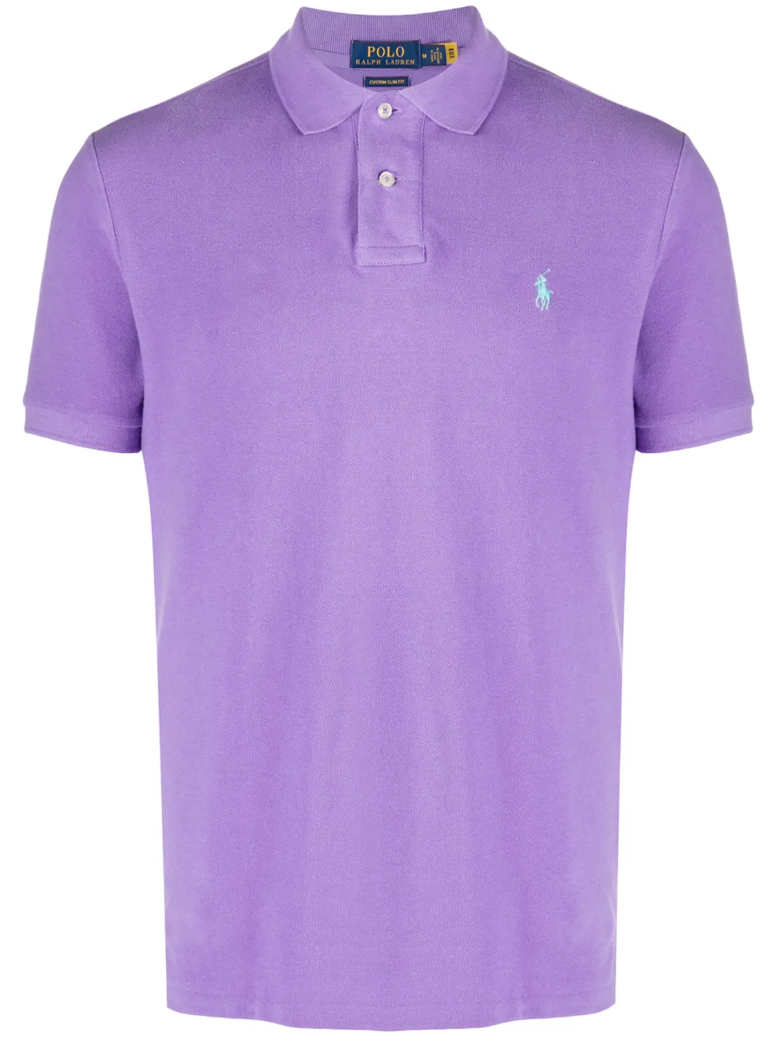 Polo Ralph Lauren Поло из хлопкового пике, фиолетовое