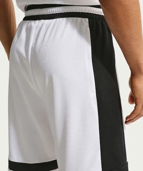 Шорты из полиэстера Nike Dri-FIT CLASSIC 10IN белые черные — фото 4
