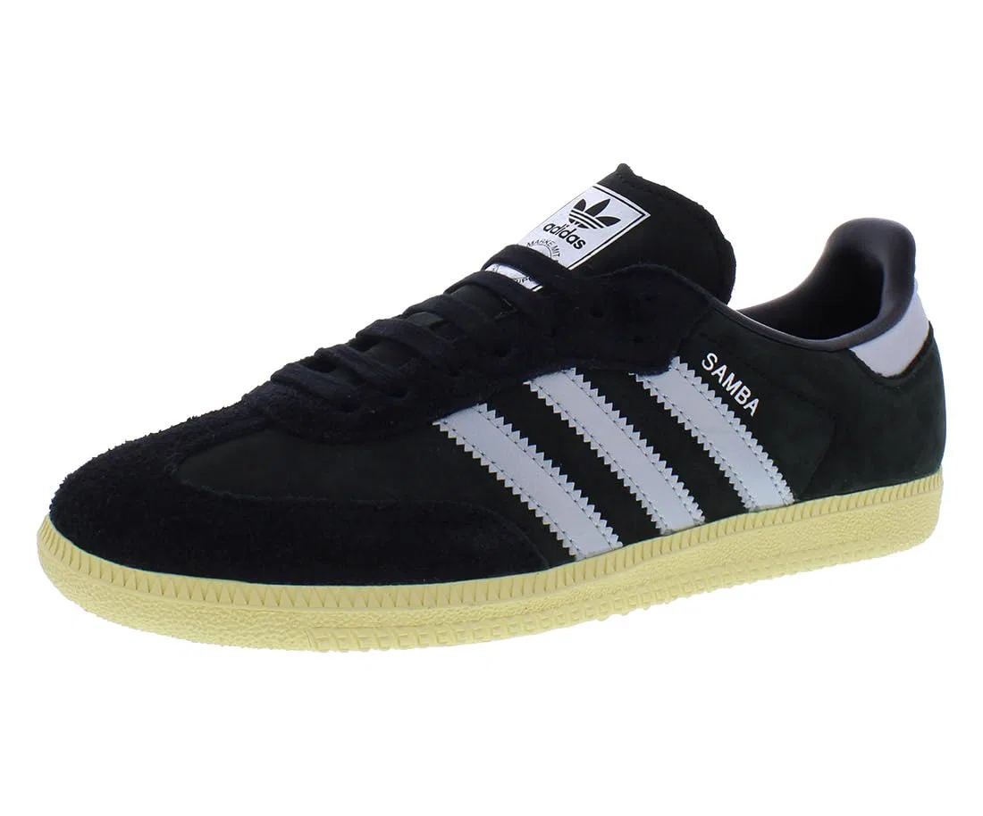 Детские спортивные кроссовки для мальчиков с принтом Samba Adidas, Core Black Matte Silver Black Midnight Black
