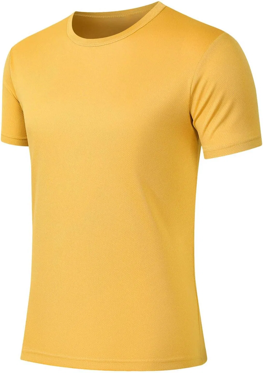 Мужская футболка с круглым вырезом Generic, Yellow