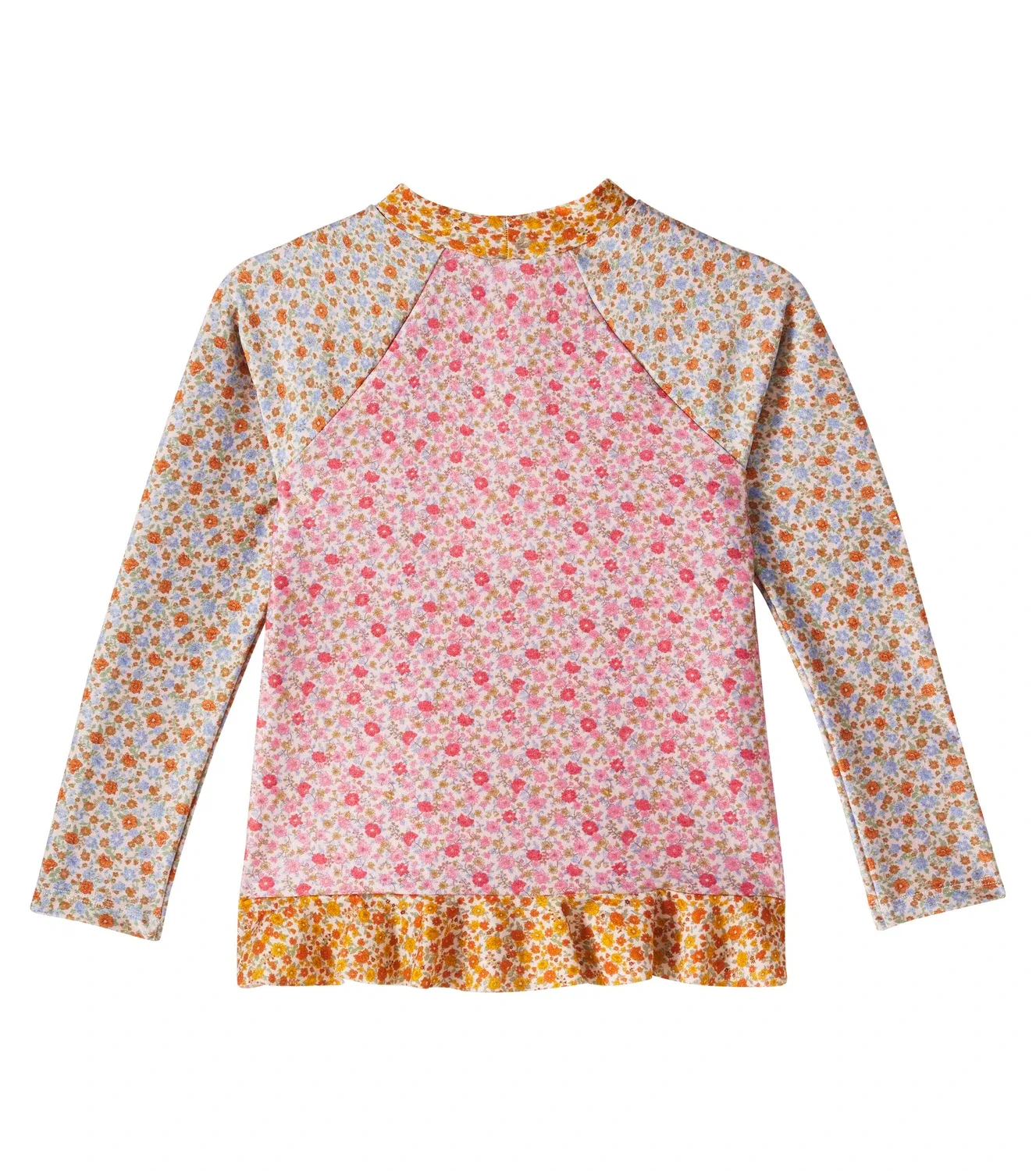 Рашгард с цветочным принтом Lucky, Zimmermann Kids, мультиколор — фото 4