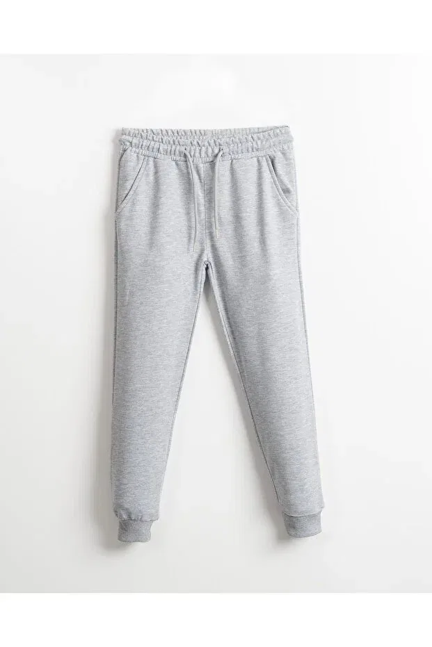 Детские спортивные штаны для мальчиков с длинным рукавом Mışıl Kids, Gray Melange