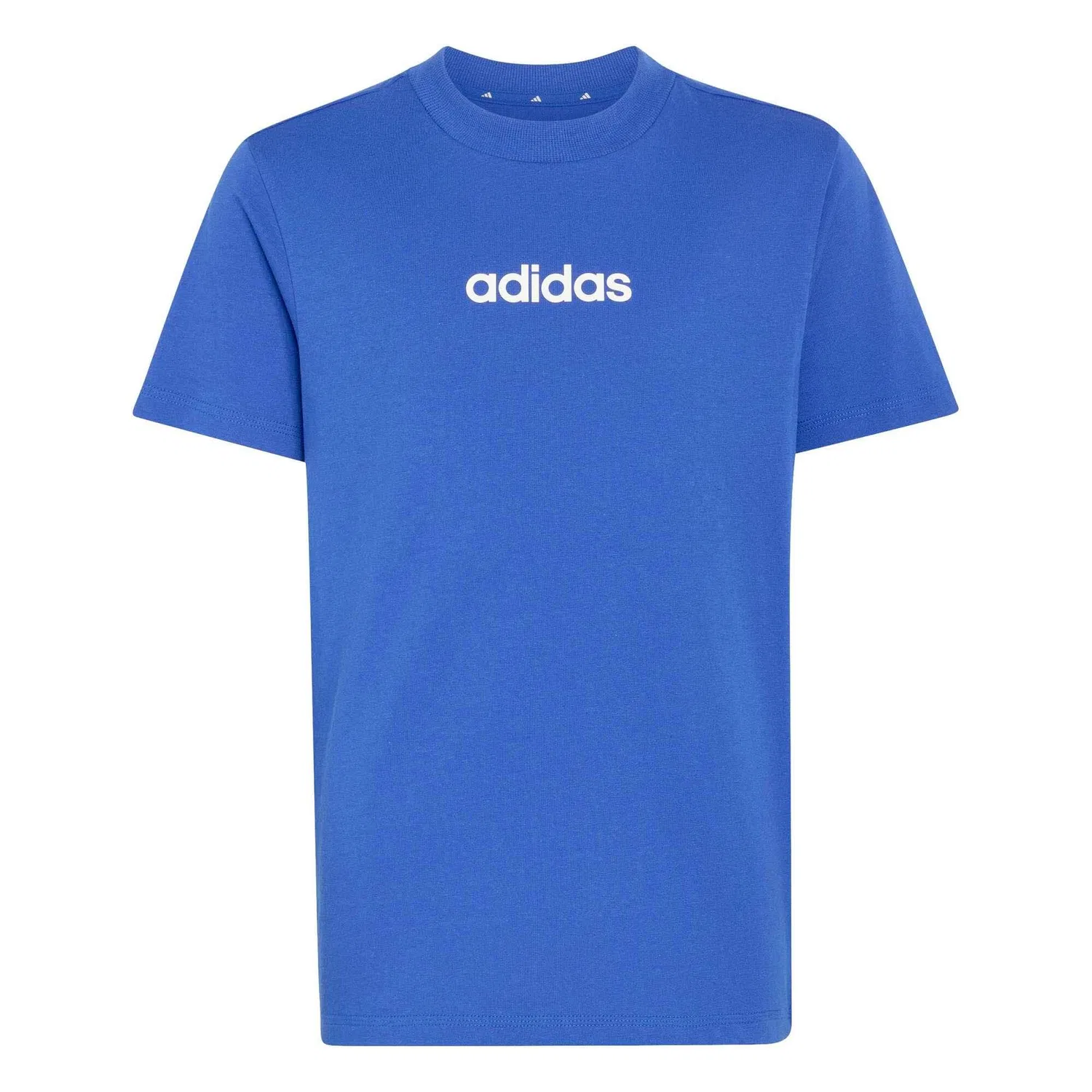 Детская футболка с коротким рукавом Adidas Sport J Lin Tee 160, BLAU