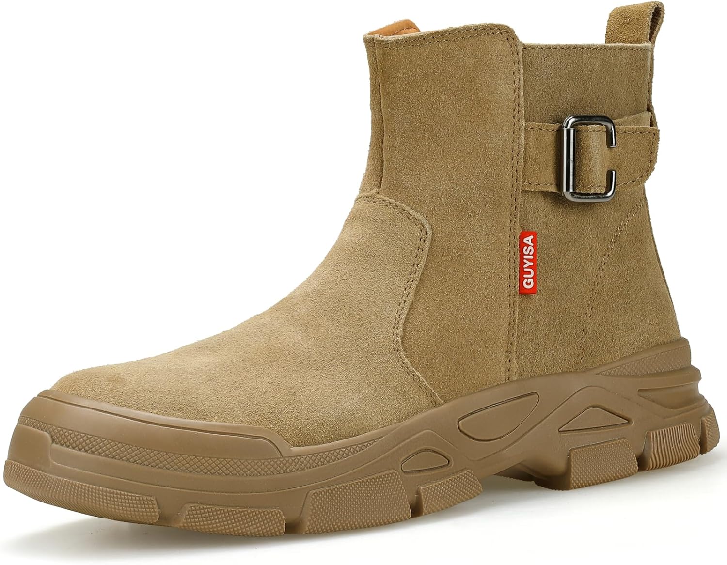 

Рабочие сварочные ботинки GLANOUDUN для мужчин, без шнурков, с металлическим носком, неразрушимые ботинки с металлическим носком, рабочая обувь сварщика для мужчин, огнестойкая защитная обувь для строительства, мужская рабочая и защитная обувь,...