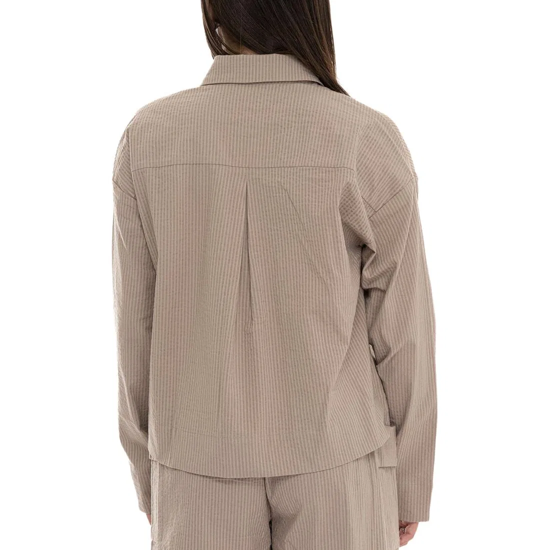 Женская рубашка EMPORIO ARMANI, Beige — фото 2