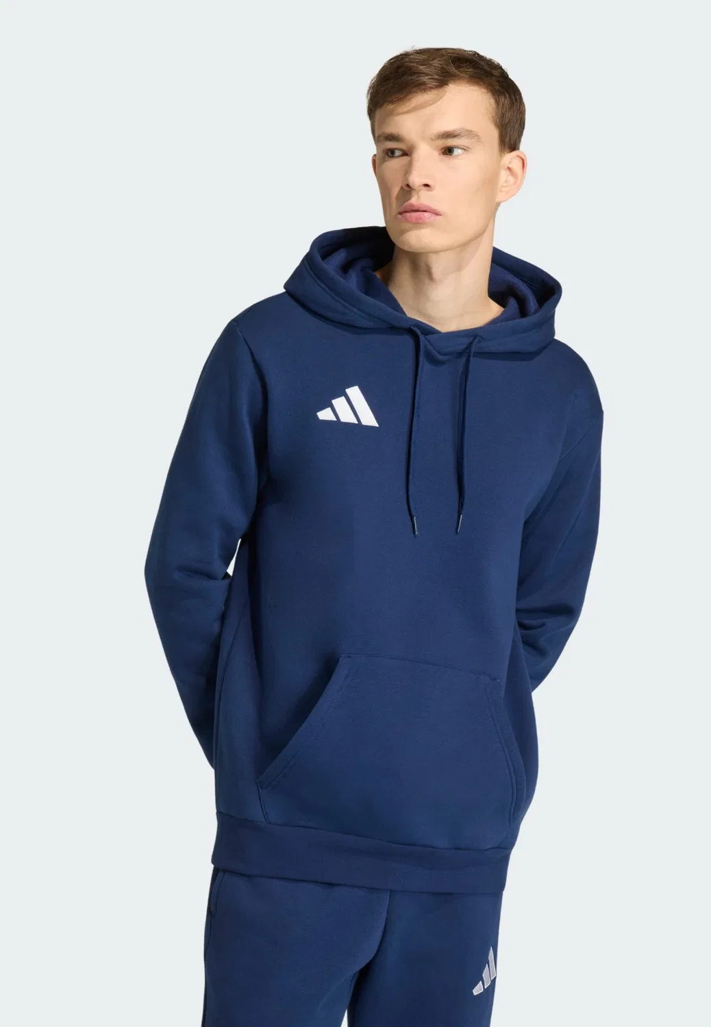 Спортивная толстовка Adidas Performance Entrada26 в цвете Night Blue — фото 4