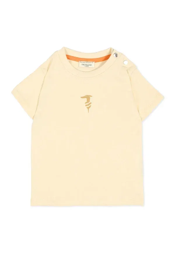 Футболка с принтом Trussardi Junior для девочек, beige Tru Trussardi Junior, бежевый
