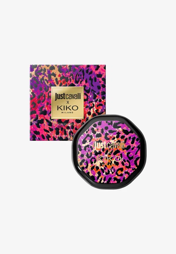 Румяна Just Cavalli x Fusion Glow Blush - румяна 8 г Kiko Milano, цвет 02 mauve your passion — фото 3